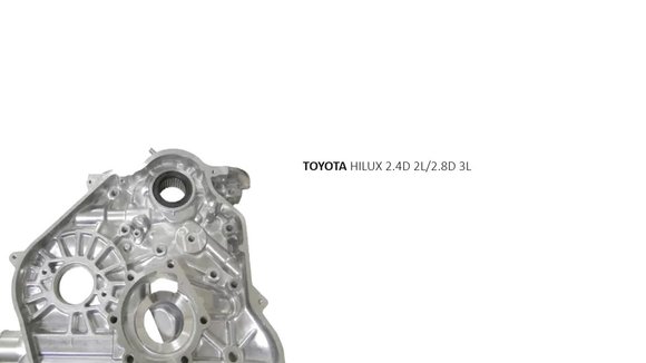 Imagen de BOMBA DE ACEITE TOYOTA HILUX 2.4D 2L/2.8D 3L